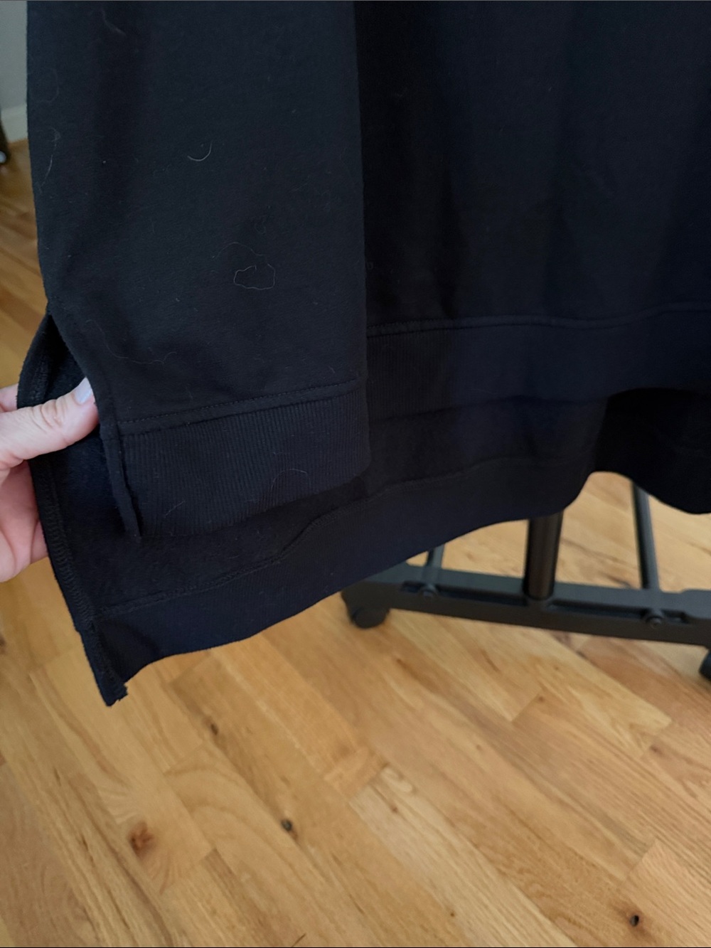 Rae Dunn 2X Black 'BOO!' Crewneck Tunic Sweatshirt - Picture 5 of 5